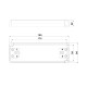 LED napájací zdroj 1050mA-60W 28,5~57V FTPC60C1050