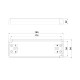 LED napájací zdroj 1400mA-60W 21~42,5V FTPC60C1400