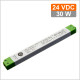LED nábytkový napájací zdroj 24V-30W IP20 FTPC30V24-S