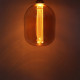 E27 Vintage Ø137 LED 3W 225Lm AMBER-1800K GOLDEN GLASS OPTONICA
