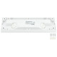 Schodiskové LED svietidlo obdĺžnikové 3W 100Lm Warm White IP65 OPTONICA biele