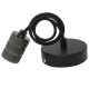 Visiace objímkové svietidlo 1xE27 PEARL BLACK OPTONICA