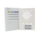 Nástenné ovládanie pre DIGITAL SPI PIXEL LED kontroléry 1-zónové 2,4GHz MiLight B9-W