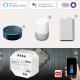 Triakový stmievač WiFi + RF 2,4GHz + PUSH 1x1,36A, AC100-240V, MiLight TRI-C1WR