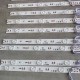 Rigid LED modul 950x17mm 12xSMD3030 6W 1040Lm 160° Natural White DC24V