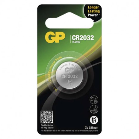 Gombíková batéria CR2032 GP Batteries