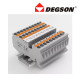 Popisovací označovač - pás 10x1 pre svorkovnice na DIN lištu DEGSON ZB6-10P-19-00Z(H)