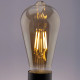E27 ST64 FILAMENT LED 6W 660Lm Warm White 2200K Smokey Glass LUMILED