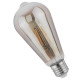 E27 ST64 FILAMENT LED 6W 660Lm Warm White 2200K Smokey Glass LUMILED