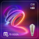 E27 ST64 FILAMENT LED 6W 660Lm Warm White 2200K Smokey Glass LUMILED