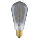 E27 ST64 VINTAGE LED 4W 140Lm AMBER 1800K Smokey Glass OSRAM 1906 EDITION