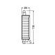 LED žiarovka R7S - 118mm LED 15W 2000Lm Warm White 2700K CRI80 DIMM OSRAM LED LINE
