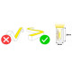 Silikónový NEON FLEX 4x8mm Cold White 8W 400Lm 24V IP65 OPTONICA
