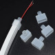 Silikónová koncovka pre NEON FLEX 4x8mm - napájanie