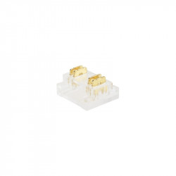 Spojka MINI pre LED pásy RGB COB 10mm šírky - plastový klip OPTO-6597
