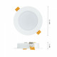 LED stropné zápustné svietidlo okrúhle Ф118mm 8W 725Lm WW IP54 DURE3