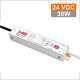 LED napájací zdroj 24V-30W SLIM IP67 LEDis LD-30-24