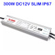 LED napájací zdroj 12V-300W SLIM IP67 LEDis LD-300-12