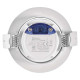 LED stropné svietidlo Ø90mm 7W 500Lm Warm White 60° EMOS strieborné