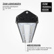 LED LINEAR High Bay 150W 15000Lm Natural White 120°x60° IP65 OPTONICA