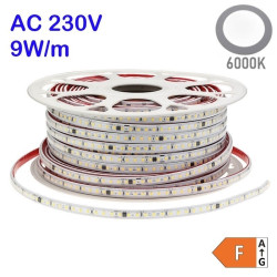 LS 120LED SMD2835 9W 900Lm AC230V Cold White IP65 120° 10x4,5mm OPTONICA