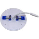 LED stropné zápustné svietidlo 18W 1800Lm  3in1 WW/NW/CW 180° bezrámové OPTONICA