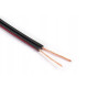Dvojlinka SMYp 2x1mm² Cu čierna-červená elektrokabel