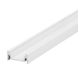 Hliníkový profil pre LED pásy SURFACE10.v2 (18,8x8,2mm) - biely