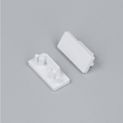 Koncovky pre hliníkový profil SURFACE10.v2 - biele/pár