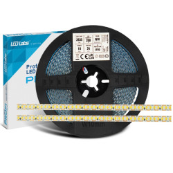 LS 200LED SMD2835 10W 1410Lm 4000K CRI90 24V ONE LED CUT 8mm LED Labs