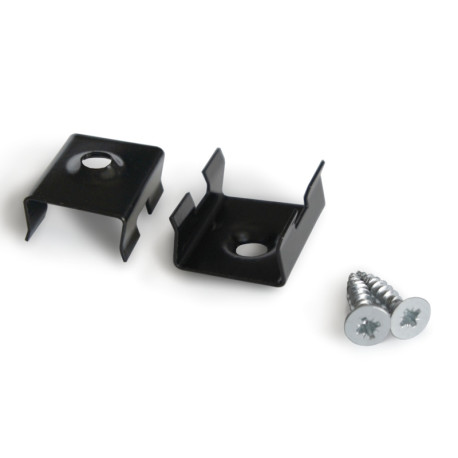 Montážny úchyt pre hliníkové profily BASELYTE-10 - čierny