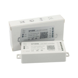 WiFi - SPI kontrolér pre digitálne LED PIXEL pásy BTF-Lighting SP108E