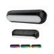 LED solárne nástenné svietidlo RGB+3000K ecolight LED SOE-1