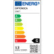 LED Panel Square 17x17cm 12W 840Lm Natural White Backlit Optonica