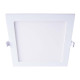 LED Panel Square 17x17cm 12W 840Lm Natural White Backlit Optonica