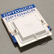 LED Panel Square 17x17cm 12W 840Lm Natural White Backlit Optonica