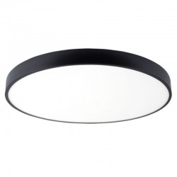 LED stropné svietidlo kruhové 54W 4050Lm Warm White OPTONICA čierne