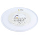 LED stropné svietidlo kruhové 60W 4500Lm CCT OPTONICA čierna/drevo dub
