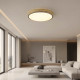 LED stropné svietidlo kruhové 60W 4500Lm CCT OPTONICA čierna/drevo dub