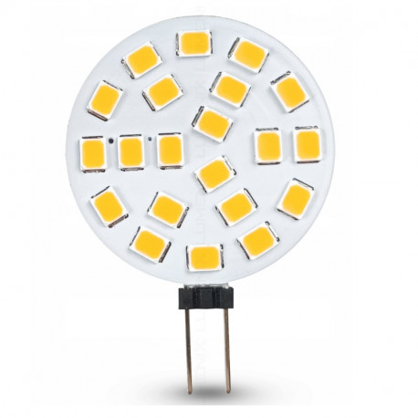 LED žiarovka G4 21LED SMD2835 5W 550Lm Warm White 12V DC LUMENIX