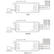 RF prijímač pre riadenie LED pásov 5in1 DIMM, CCT, RGB, RGBW, RGB+CCT  5x10A (20A) MiLight-PR5