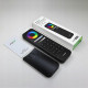 Diaľkové ovládanie RGB+CCT 4-zónové 2,4GHz imLTLED HR03 čierne