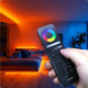 Diaľkové ovládanie RGB+CCT 4-zónové 2,4GHz imLTLED HR03 čierne