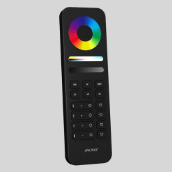Diaľkové ovládanie RGB+CCT 4-zónové 2,4GHz imLTLED HR03 čierne