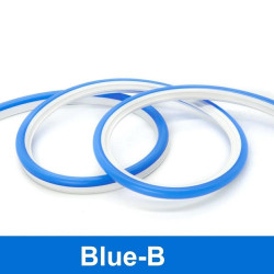 Silikónová krytka NEON FREZ na 8mm drážku - BLUE