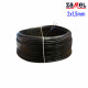 Kábel elek. OMYp 2x1,5mm H03VVH2-F 2x1,5 300/300V čierny plochý