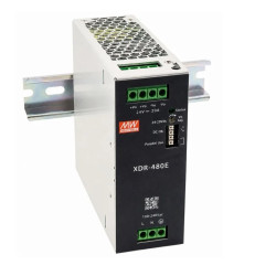 LED napájací zdroj na DIN lištu 24V-480W Mean Well XDR-480E-24