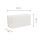 LED svietidlo prisadené nástenné SCATOLLO 8W 800Lm 3000/4000/6000K AC230V IP54 spectrumLED