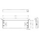 LED nábytkový napájací zdroj 24V-30W IP20 SNAPPY SS30-24VF