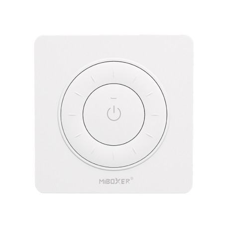 Nástenné diaľkové ovládanie pre MONO a CCT LED MiLight K3P-W
